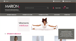 Desktop Screenshot of marion.fr