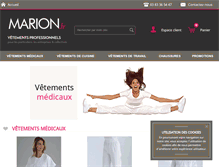 Tablet Screenshot of marion.fr