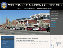 Tablet Screenshot of co.marion.oh.us