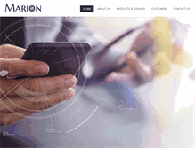 Tablet Screenshot of marion.co.za